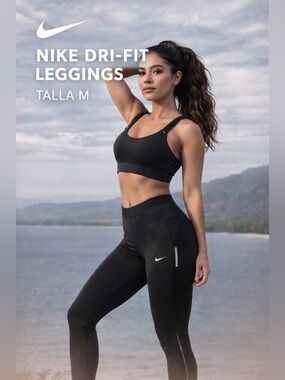 Nike Black Dri-FIT High-Waist Leggings